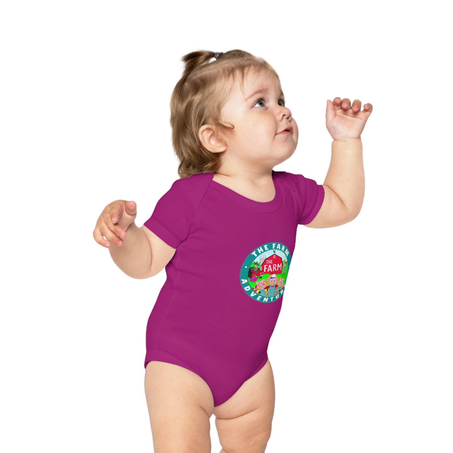 Copy of Combed Cotton Baby Bodysuit