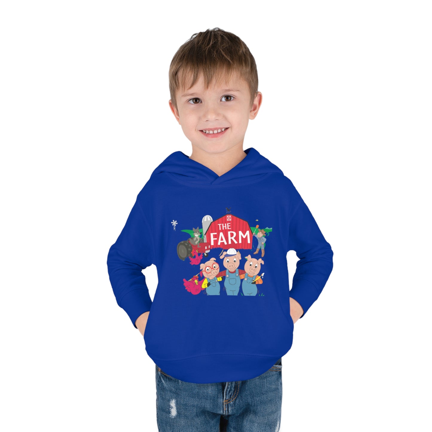 Toddler Pullover Fleece Hoodie