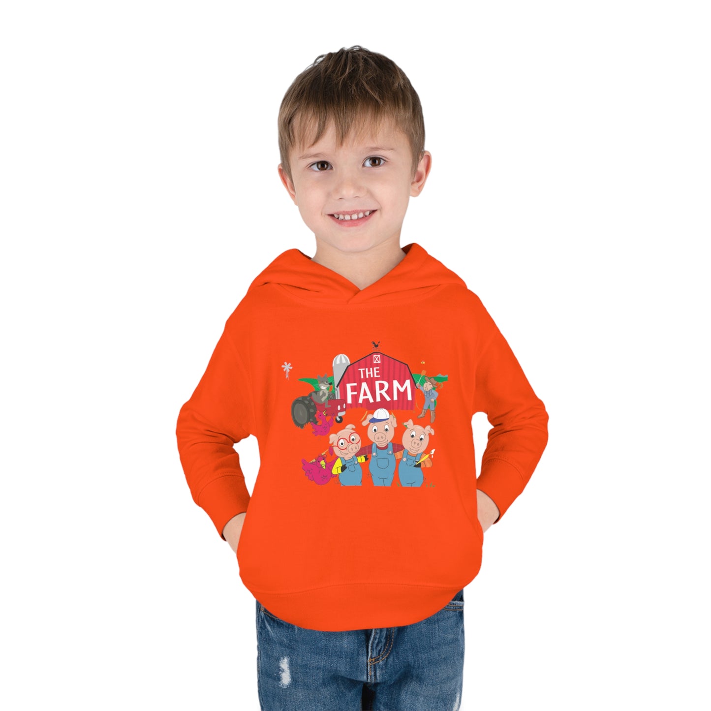 Toddler Pullover Fleece Hoodie