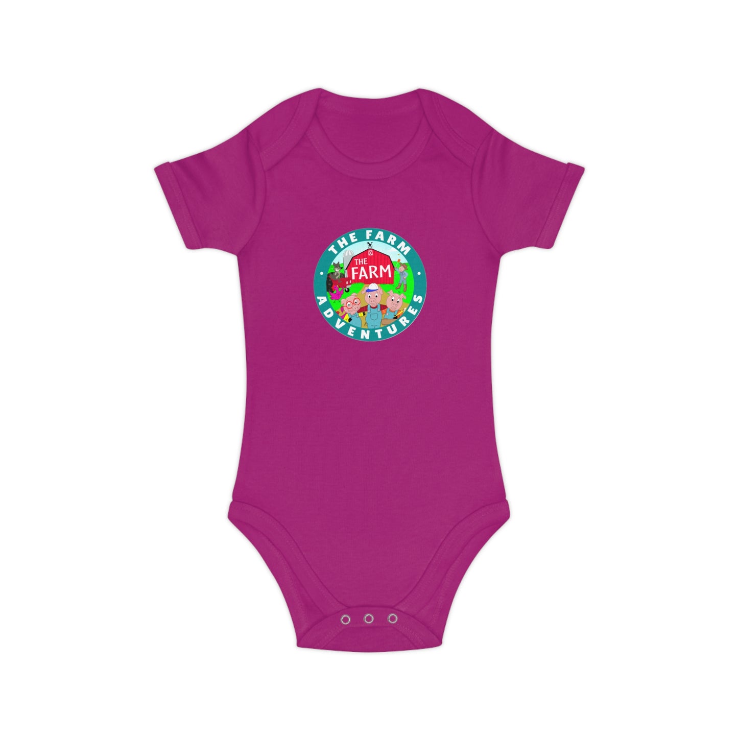 Copy of Combed Cotton Baby Bodysuit