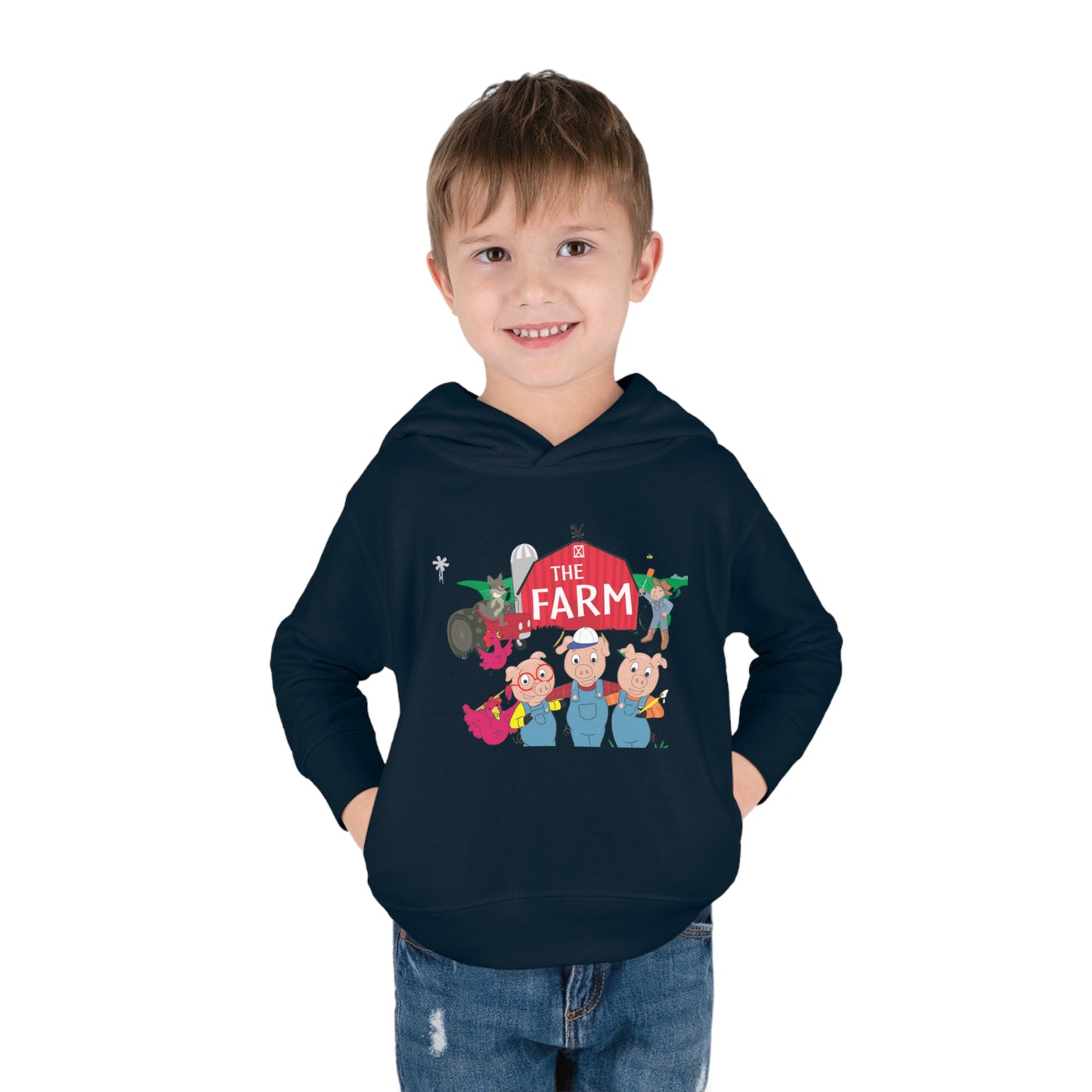 Toddler Pullover Fleece Hoodie